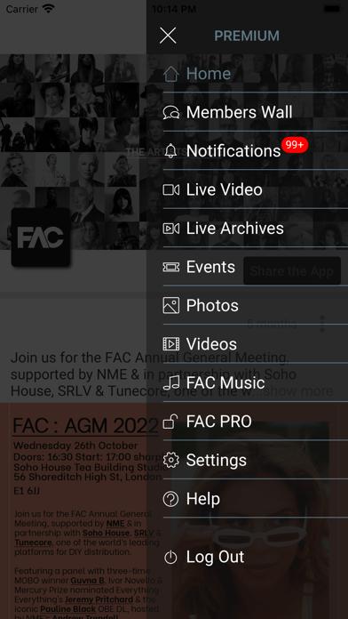 FAC Screenshot
