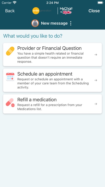 Smile Generation MyChart screenshot-4