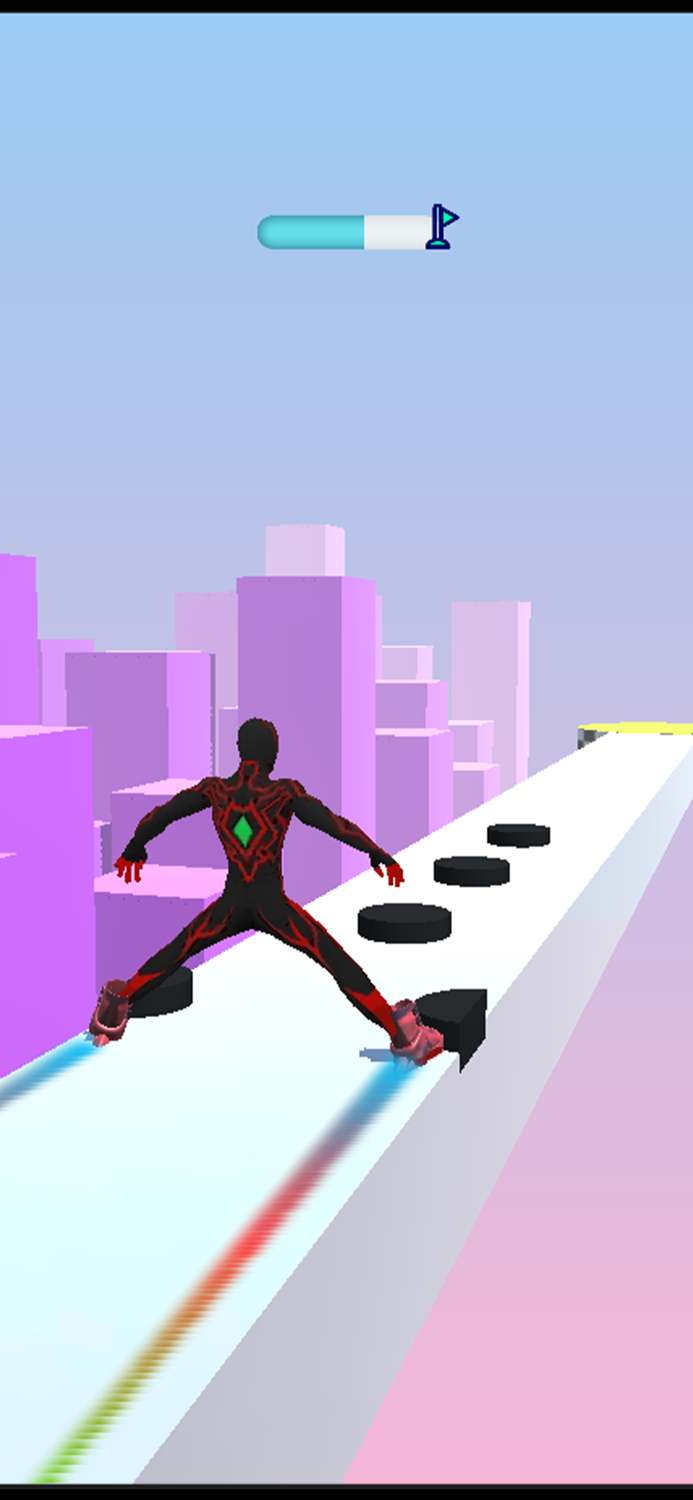 Superhero Skates Roller Run
