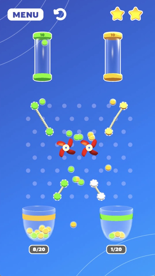 #1. Rubber Bouncy Color Balls (iOS) 由: Maksym Kiryanov