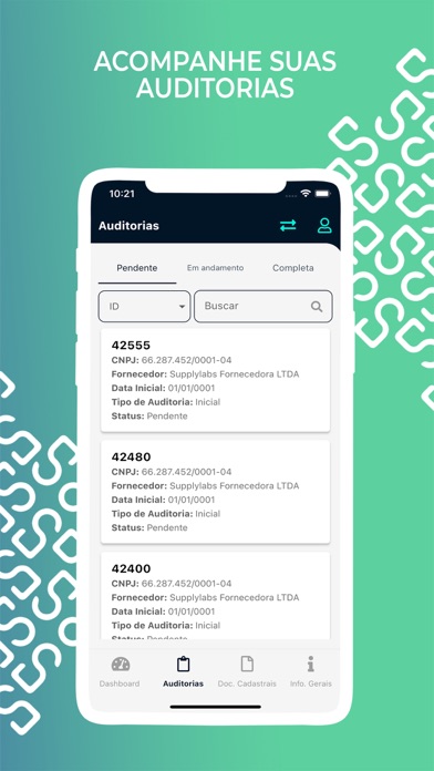 Comply Fornecedor Screenshot