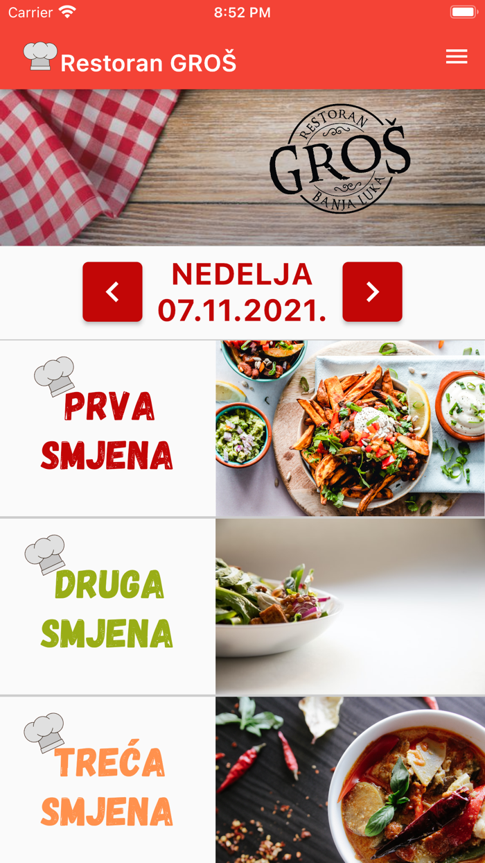 Restoran Gros - Topli obrok