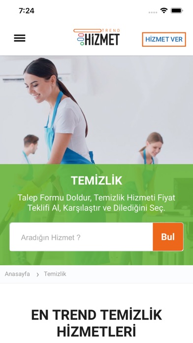 Trend Hizmet Screenshot