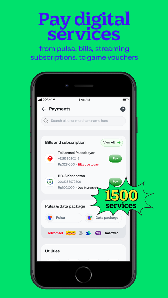 GoPay Transfer and Payment