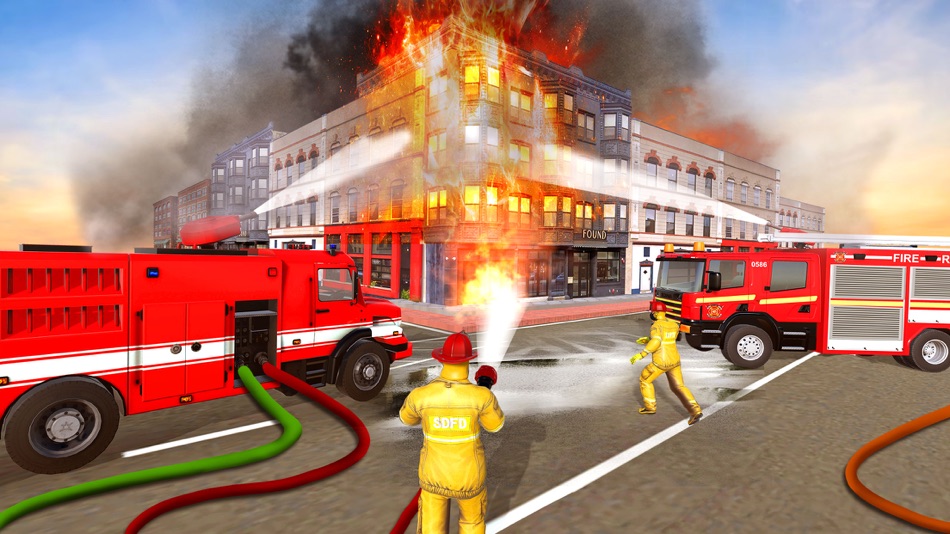 #4. Fireman Rescue Simulator (iOS) 来自: Ahmad Jalil Qarshi