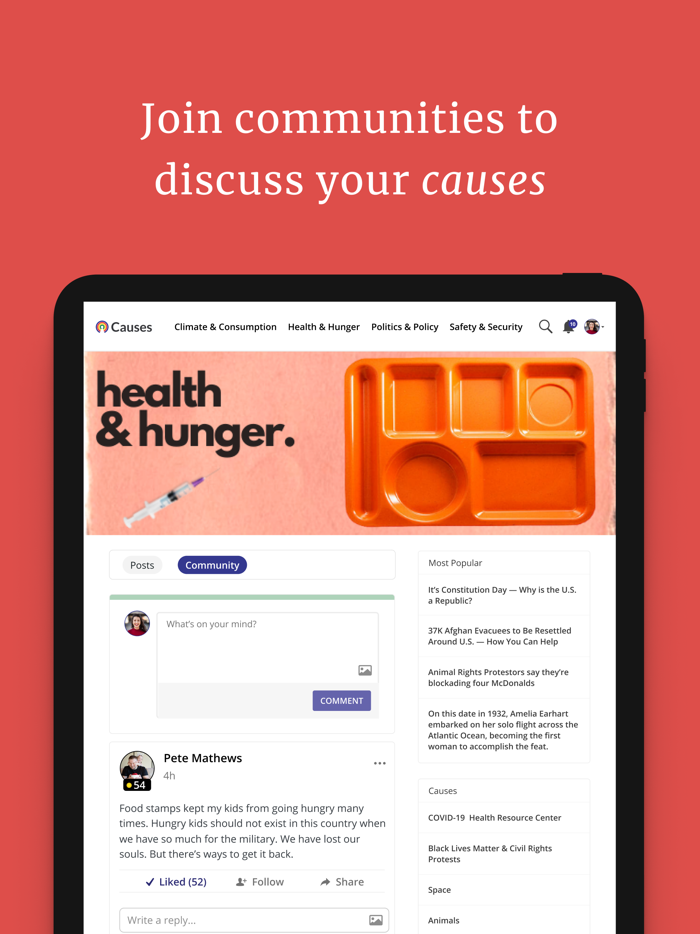 Causes - Impact Your World