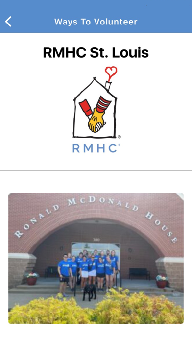 RMHC St. Louis Screenshot