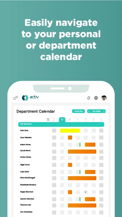 Screenshot #3 pour Activ People HR