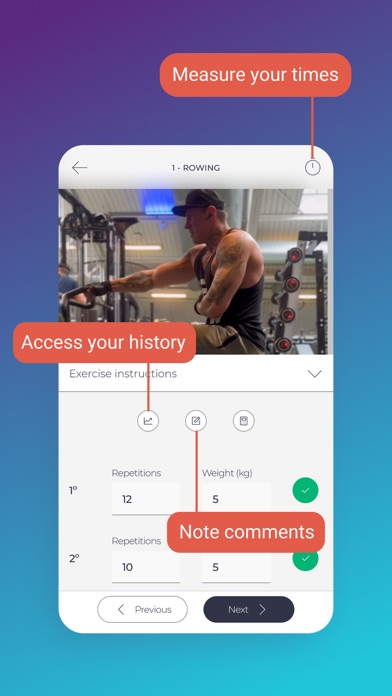 Screenshot #2 pour PUMP - Online Treneris