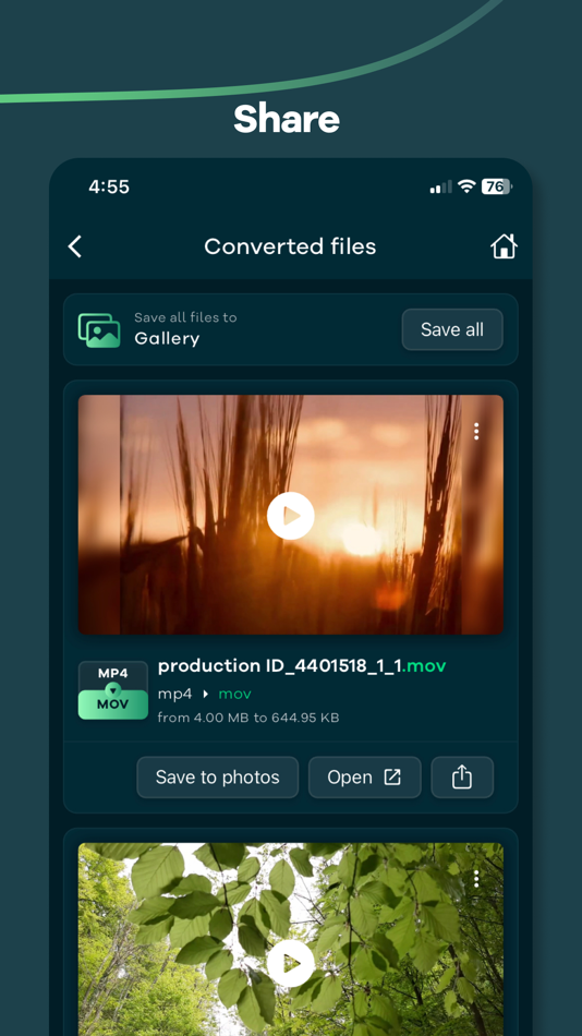 #6. Video Converter, Compressor (iOS) 由: Kartik Garasia