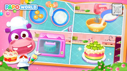 Papo Town Food Street Screenshot