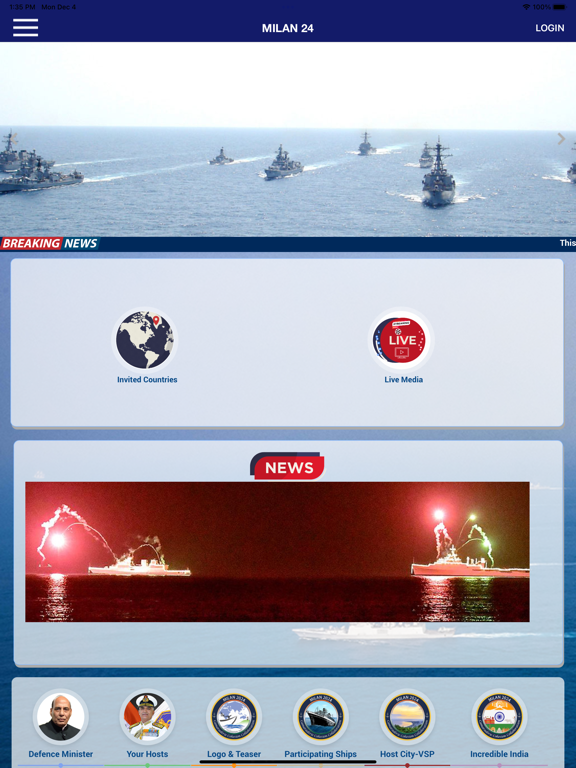 MILAN 24 iPad screenshot 2 - News app