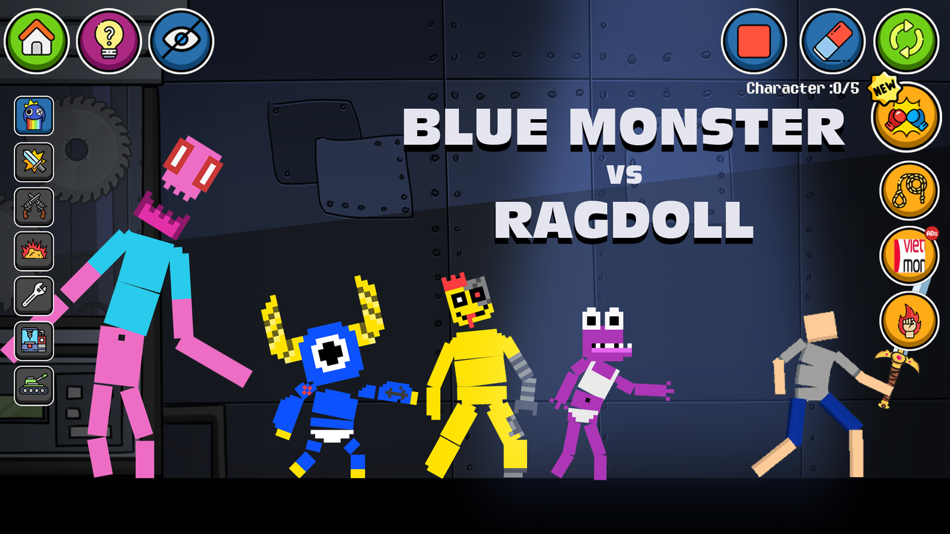 Blue Monster - Doll Playground - 1.0.1 - (iOS)