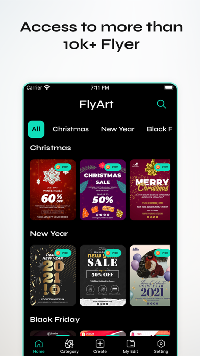 FlyArt - Flyer Creator Screenshot