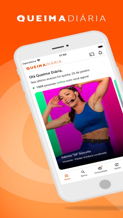 Queima Diária - Treino em Casa Screenshot