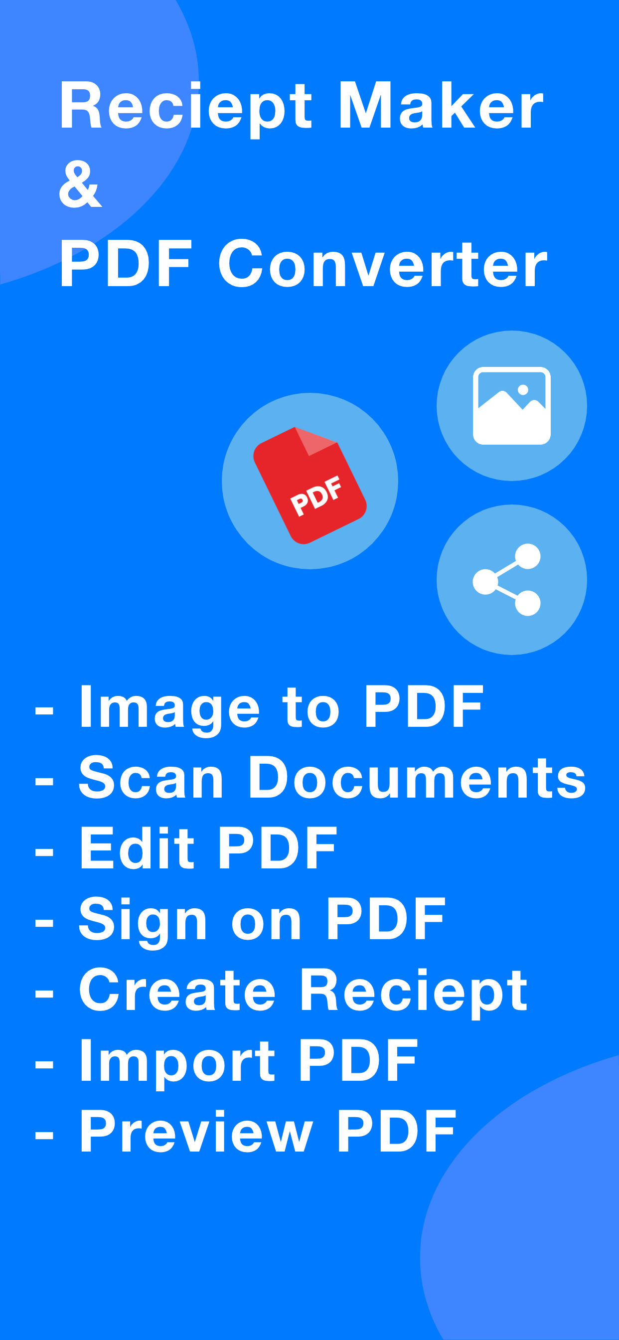 Reciept Maker : PDF Converter
