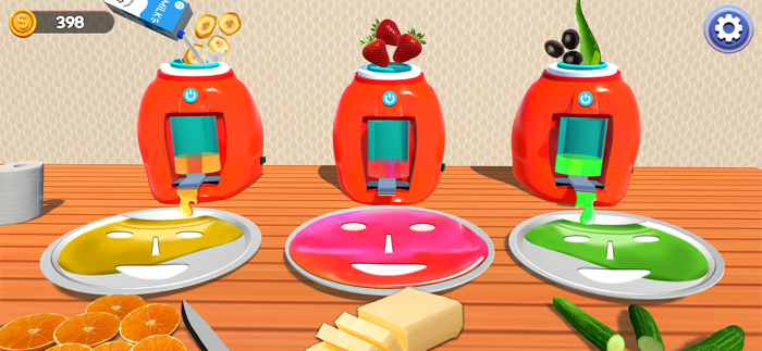 DIY Mask 3D Makeup Salon Games