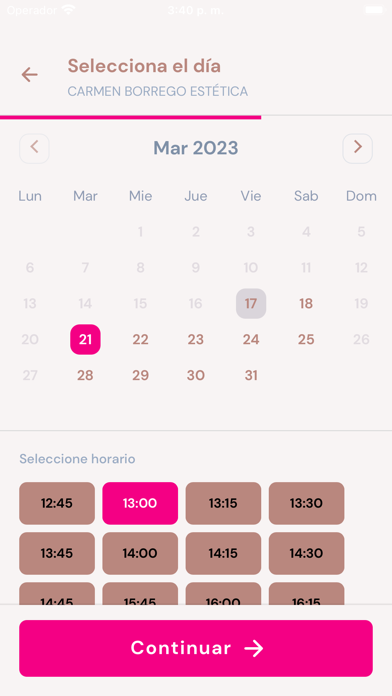 CARMEN BORREGO ESTÉTICA Screenshot