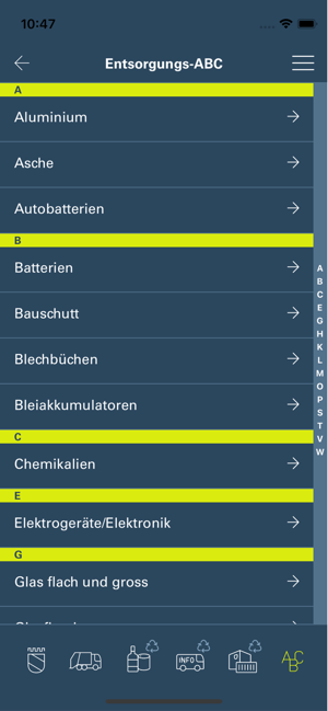 ‎Entsorgung und Recycling Bern Screenshot