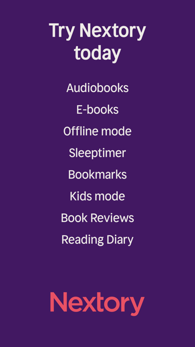 Nextory: Audiobooks & E-books Screenshot