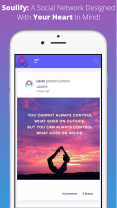 Soulify - Social Spiritual App screenshot 1