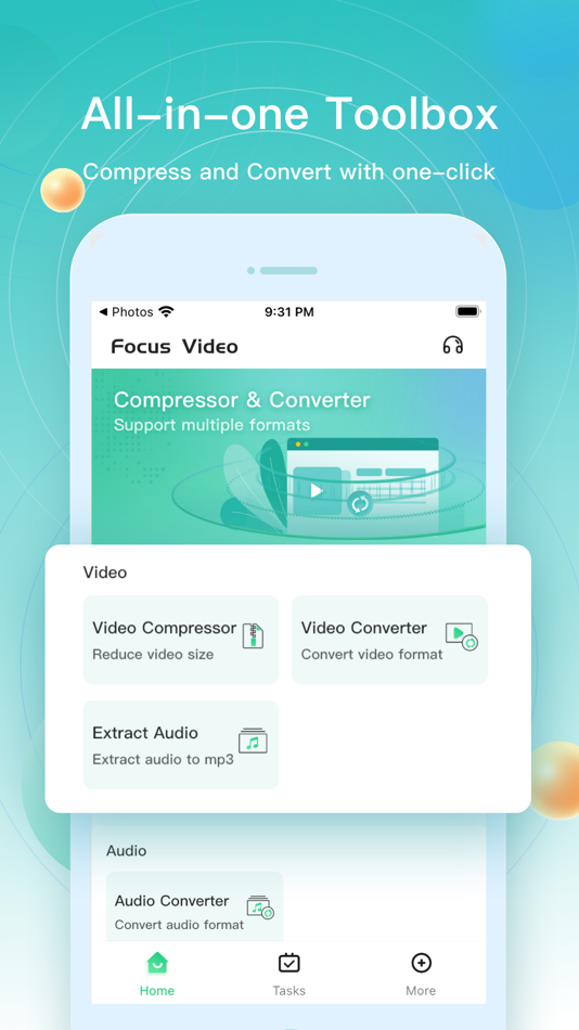 #1. Focus Video - Video Compressor (iOS) di: 春浩 王