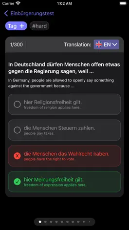 Game screenshot Leben in Deutschland Test 2023 apk