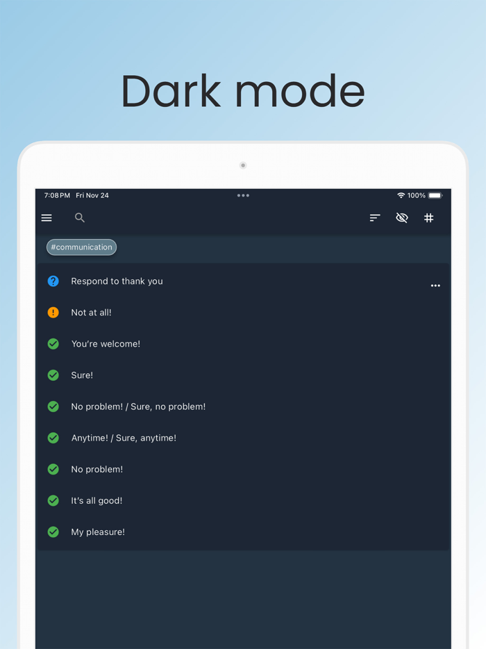 Phrasebook - language learning