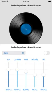audio equaliser iphone screenshot 2
