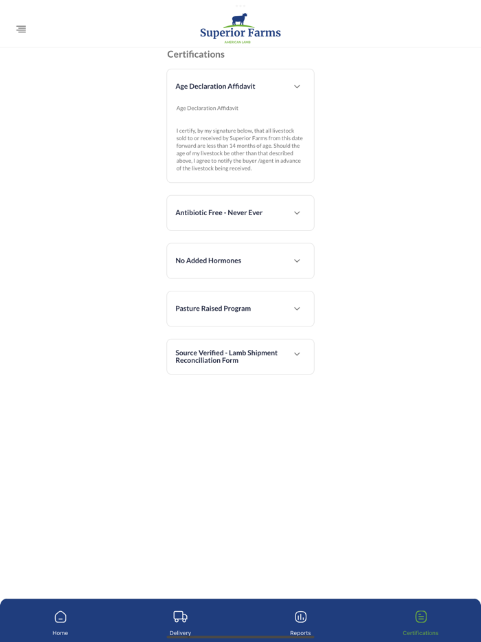 Superior Farms Procurement