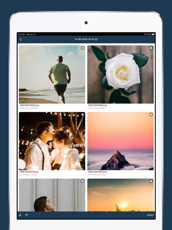 Image Converter - JPG, PNG iPad screenshot 3 - Graphics & Design app