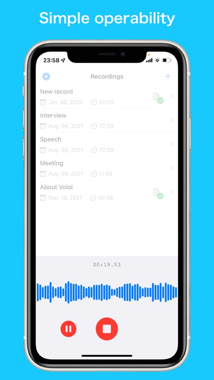 Voioi - Recorder & Transcribe screenshot-4