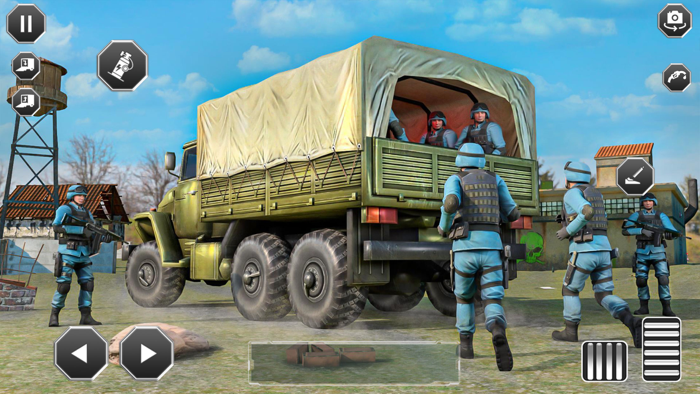 Military Truck Transport Games
