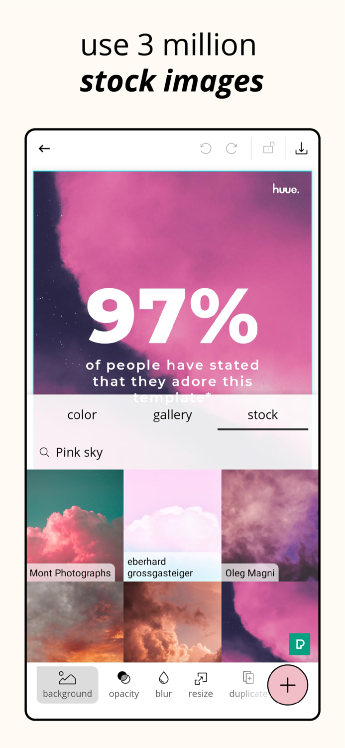 huue activist post maker