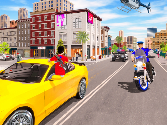 Gangster City Police Chase