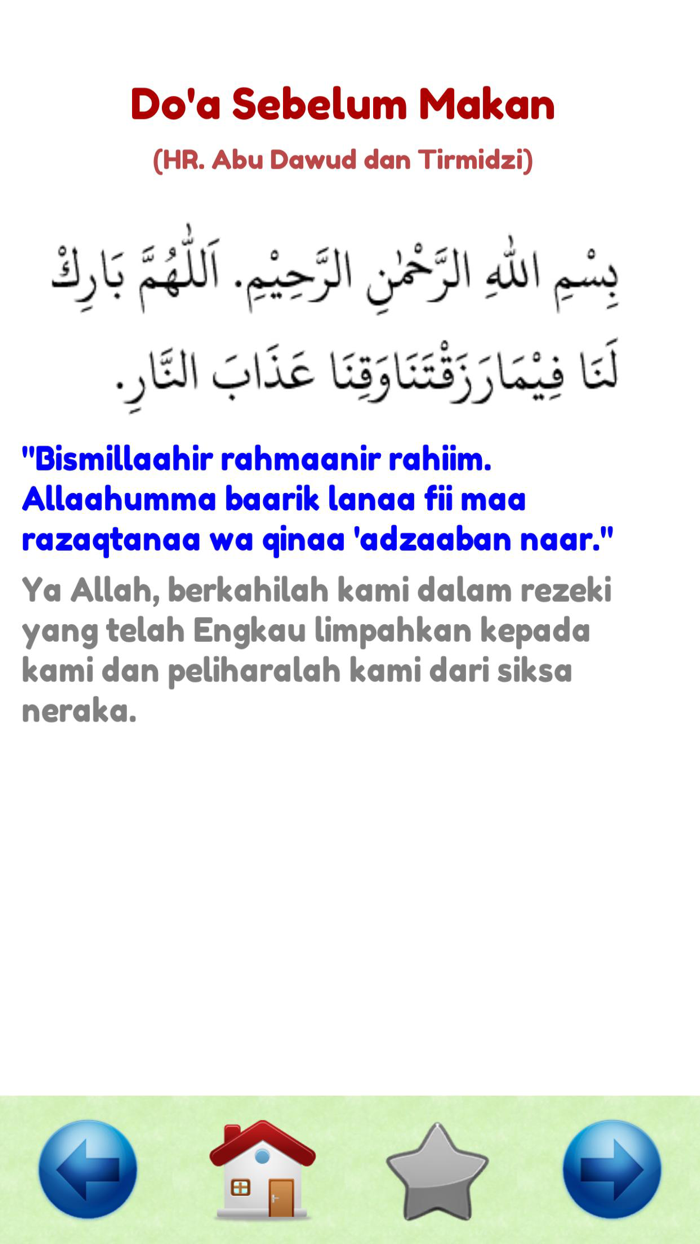 Doa Islam Sehari hari