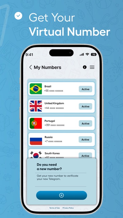 Teleg Sim Virtual Telegram Numのおすすめ画像5