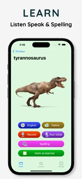 Game screenshot kids word card for English abc hack