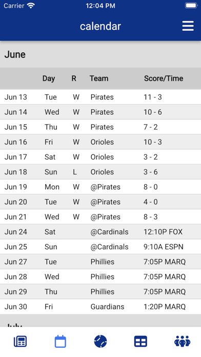 Chicago Baseball Screenshot