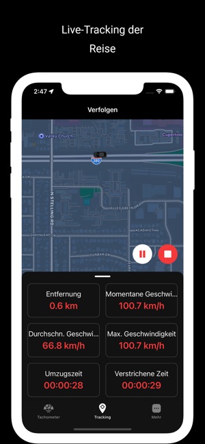 Smart GPS Geschwindigkeitsmess im App Store