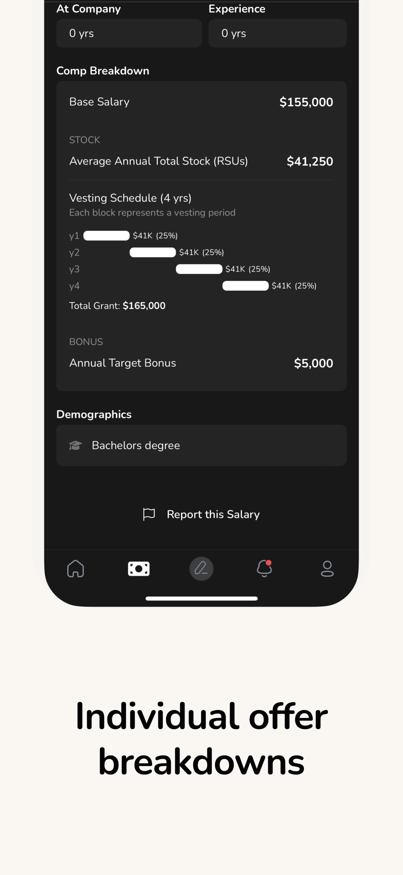 Levels.fyi -  Salaries & More 스크린샷 6