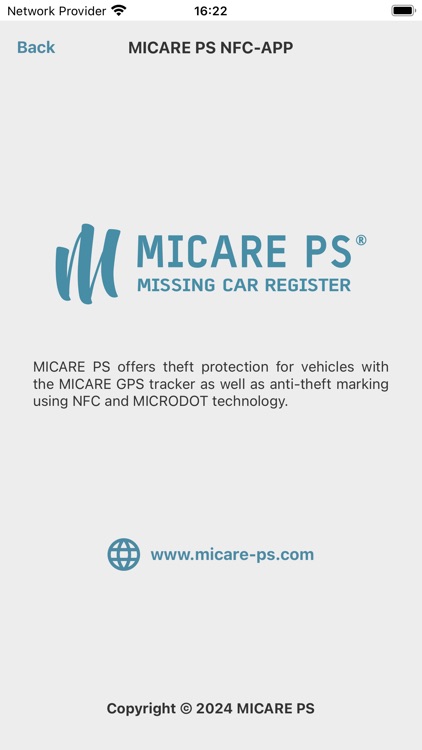 MICARE PS NFC-APP