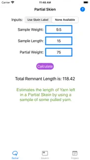 How to cancel & delete yarn amount calculator 3