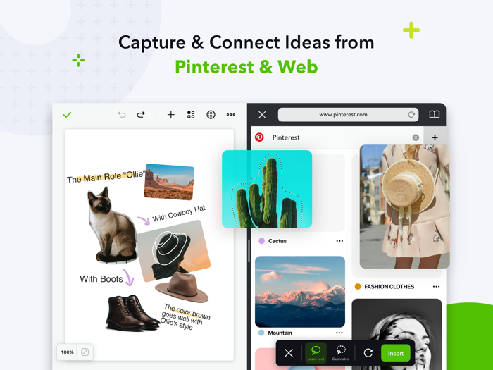 NoteLedge - Mood Board and Notes