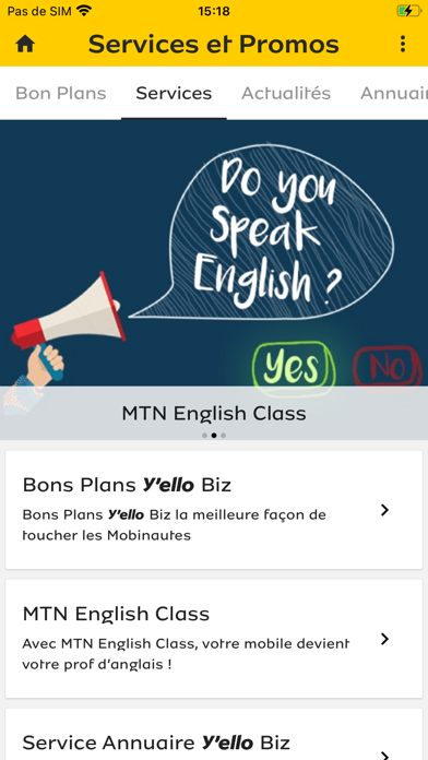 YelloBiz Screenshot