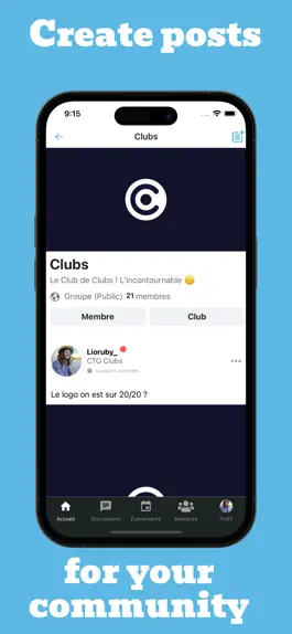 Game screenshot Clubs Community hack