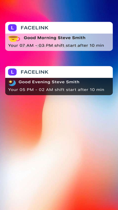 FaceLink Attendance Screenshot