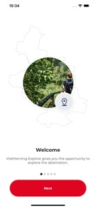 VisitHerning Explore screenshot #1 for iPhone