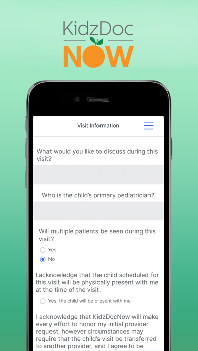 KidzDocNow Screenshot