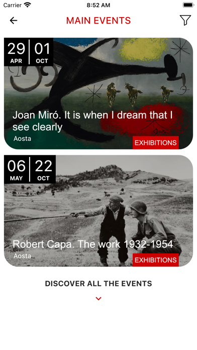 Valle d'Aosta Events Screenshot